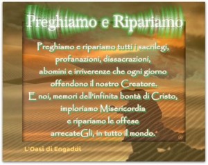 card preghiera riparazione