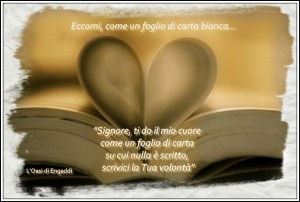 pagine libro cuore card oasi