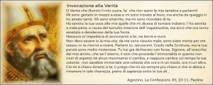 Invocazione alla Verità s. agostino