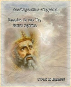 card sant agostino respira tu in me