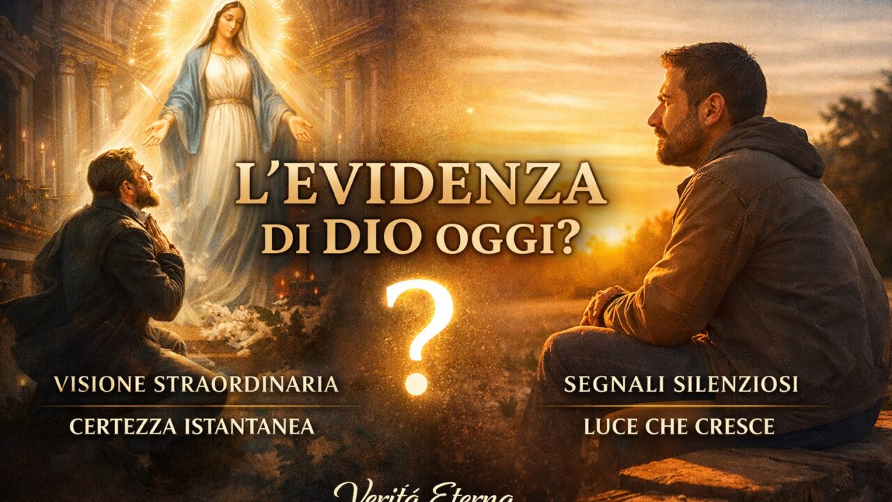 L’evidenza di Dio oggi: perché non abbiamo visioni come Alphonse Ratisbonne?