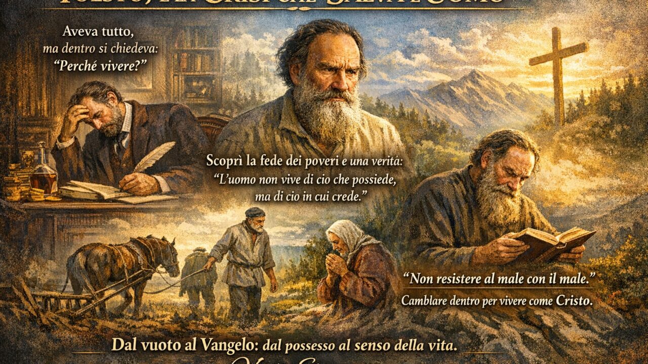 Tolstoj e la crisi che salva l’uomo